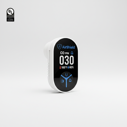 AirShield™ 3-in-1 Portable Carbon Monoxide Detector