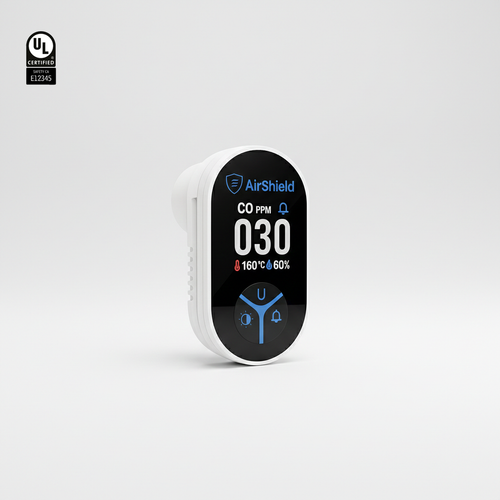 AirShield™ 3-in-1 Portable Carbon Monoxide Detector
