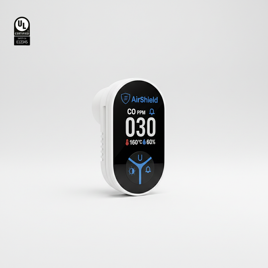 AirShield™ 3-in-1 Portable Carbon Monoxide Detector
